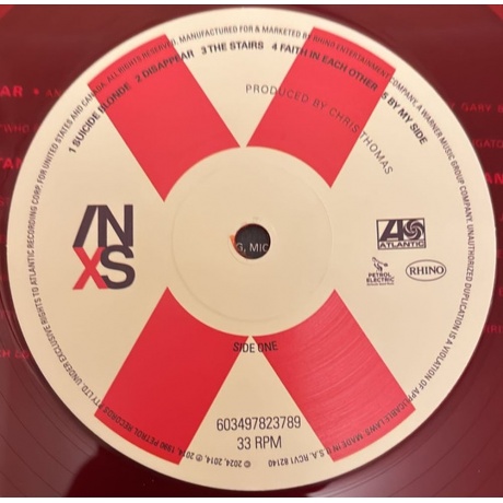 INXS - X (coloured) (0603497823789) виниловая пластинка - фото 7