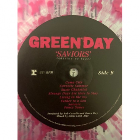Green Day - Saviors - deluxe (coloured) (0093624833994) виниловая пластинка - фото 8