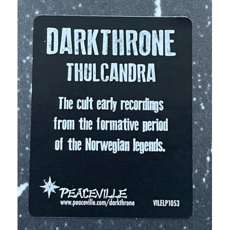 Darkthrone - Thulcandra (0801056805317) виниловая пластинка - фото 9
