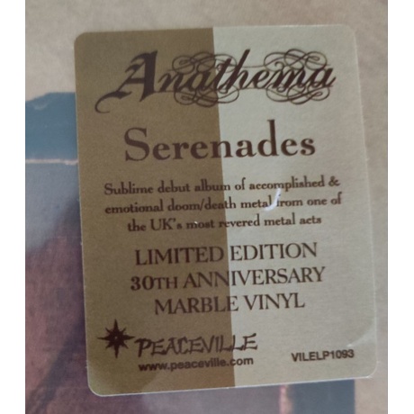 Anathema - Serenades (coloured) (0801056809315) виниловая пластинка - фото 2