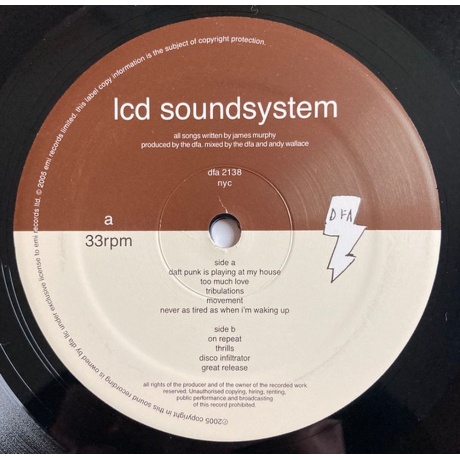 LCD Soundsystem - LCD Soundsystem (0829732213812) виниловая пластинка - фото 5