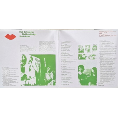 Floh De Cologne - Fliessbandbabys Beat-Show (0090204772049) виниловая пластинка - фото 6