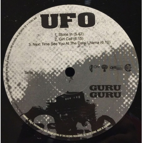 Guru Guru - Ufo (0090204819966) виниловая пластинка - фото 9