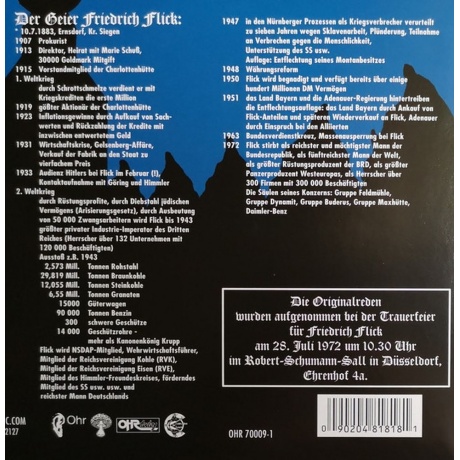 Floh De Cologne - Geyer-Symphonie (0090204818181) виниловая пластинка - фото 3