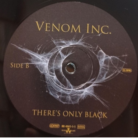 Venom Inc. - Theres Only Black (0727361458119) виниловая пластинка - фото 4