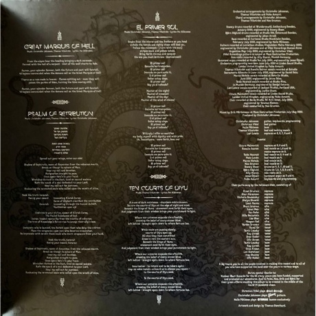 Therion - Leviathan (picture) (4065629623043) виниловая пластинка - фото 7