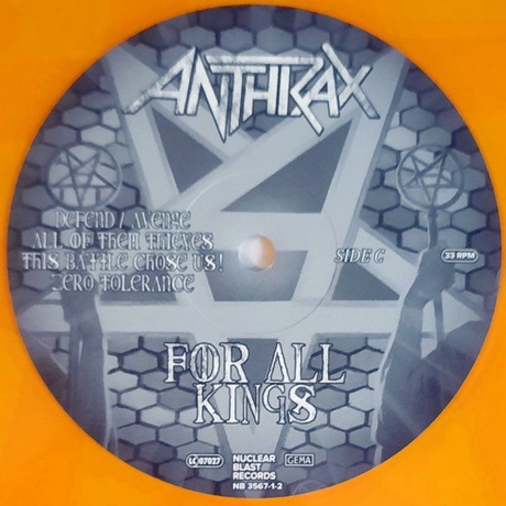 Anthrax - For All Kings (coloured) (0727361367350) виниловая пластинка - фото 5