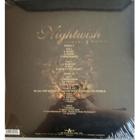 Nightwish - Human.:II:Nature. (0727361520410) виниловая пластинка - фото 2