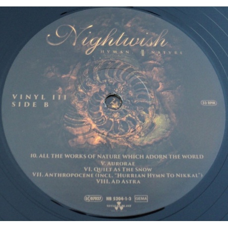 Nightwish - Human.:II:Nature. (0727361520410) виниловая пластинка - фото 8