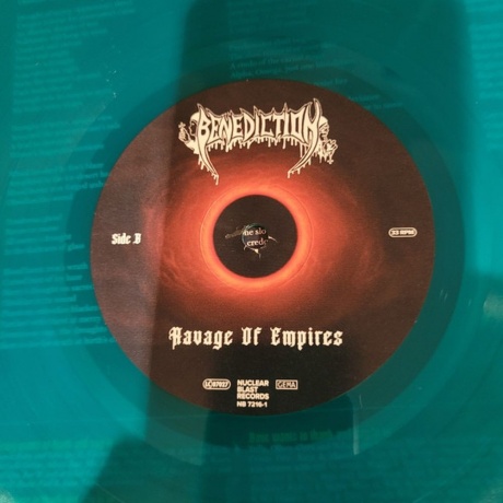 Benediction - Ravage Of Empires (coloured) (4065629721640) виниловая пластинка - фото 4