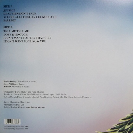 Budgie - You'Re All Living In Cookooland (5015330307960) виниловая пластинка - фото 2