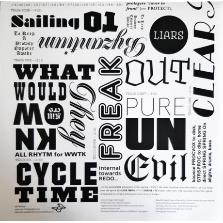 Liars - Liars (coloured) (5400863069056) виниловая пластинка - фото 5