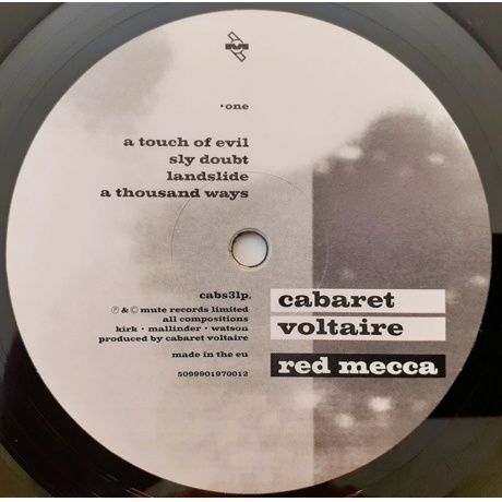 Cabaret Voltaire - Red Mecca (5099901969917) виниловая пластинка - фото 3