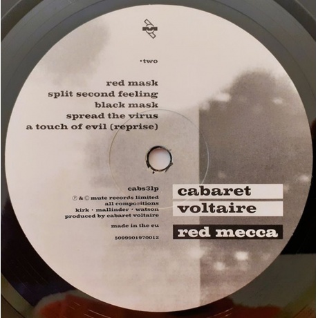 Cabaret Voltaire - Red Mecca (5099901969917) виниловая пластинка - фото 4