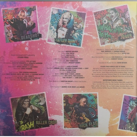 OST - Suicide Squad (Steven Price) (coloured) (8719262039155) виниловая пластинка - фото 3