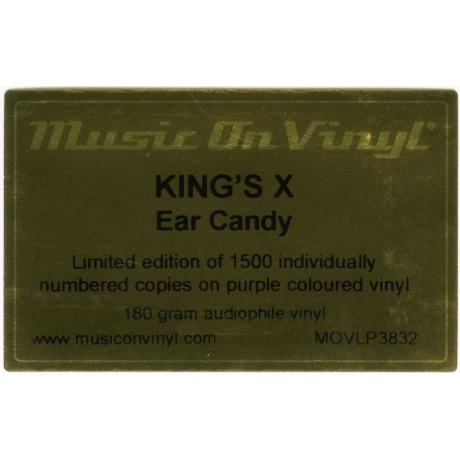 King's X - Ear Candy (coloured) (8719262036680) виниловая пластинка - фото 8