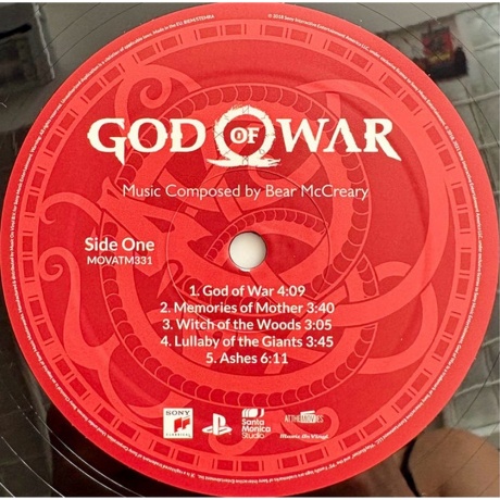OST - God Of War (Bear McCreary) (8719262034747) виниловая пластинка - фото 4