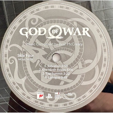 OST - God Of War (Bear McCreary) (8719262034747) виниловая пластинка - фото 7