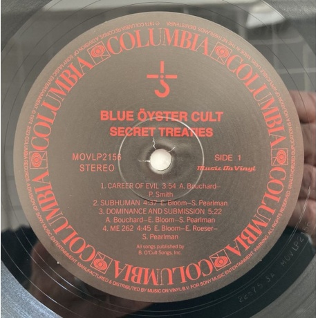 Blue Oyster Cult - Secret Treaties (8719262034648) виниловая пластинка - фото 3
