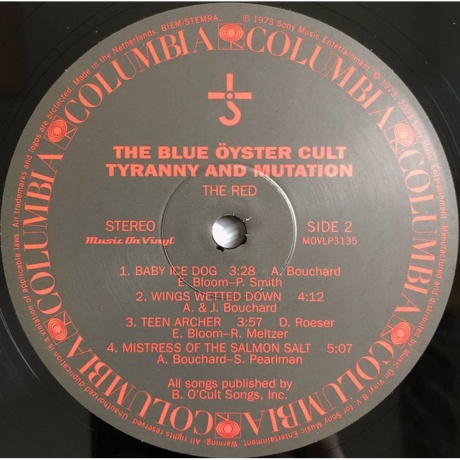 Blue Oyster Cult - Tyranny And Mutation (8719262034631) виниловая пластинка - фото 4