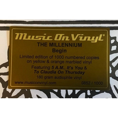 Millennium - Begin (coloured) (8719262039216) виниловая пластинка - фото 2