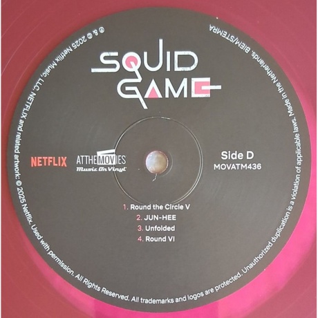 OST - Squid Game (Jung Jaeil) (coloured) (8719262039414) виниловая пластинка - фото 18