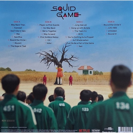 OST - Squid Game (Jung Jaeil) (coloured) (8719262039414) виниловая пластинка - фото 4