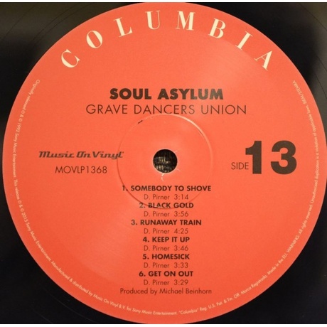 Soul Asylum - Grave Dancers Union (8718469538591) виниловая пластинка - фото 3