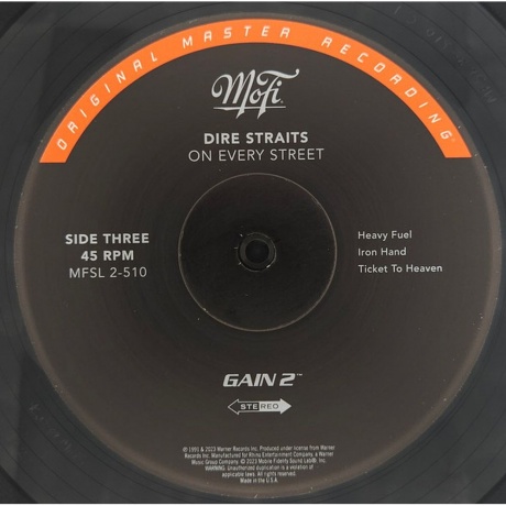 Dire Straits - On Every Street (Analogue, Original Master Recording) (0821797251013) виниловая пластинка - фото 6