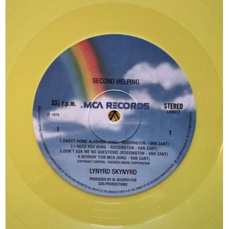 Lynyrd Skynyrd - Second Helping (coloured) (0602475443292) виниловая пластинка - фото 3