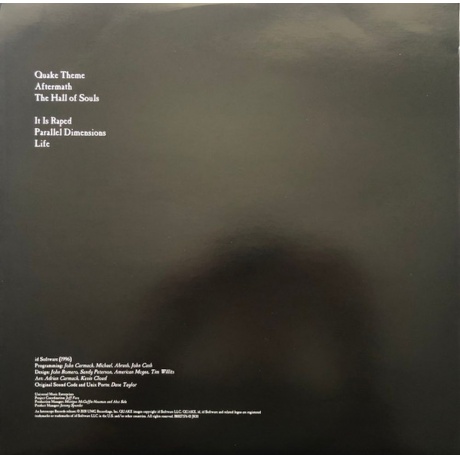 OST (Game) - Quake (Nine Inch Nails) (0602567065388) виниловая пластинка - фото 9