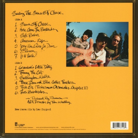 Primus - Sailing The Seas Of Cheese (0602537331260) виниловая пластинка - фото 2