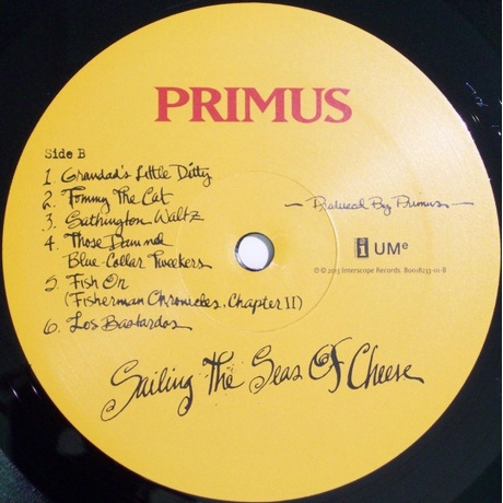 Primus - Sailing The Seas Of Cheese (0602537331260) виниловая пластинка - фото 4