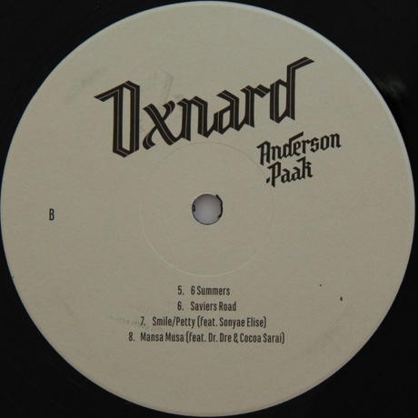 Anderson .Paak - Oxnard (0190296917523) виниловая пластинка - фото 6