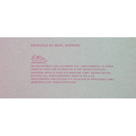 Beck - Sea Change (0606949339319) виниловая пластинка - фото 3