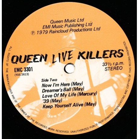 Queen - Live Killers (5099916279230) виниловая пластинка - фото 5