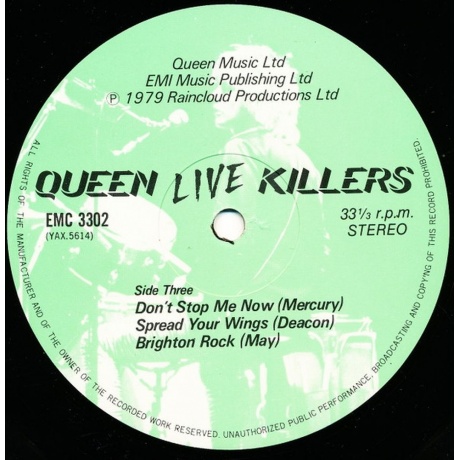 Queen - Live Killers (5099916279230) виниловая пластинка - фото 6