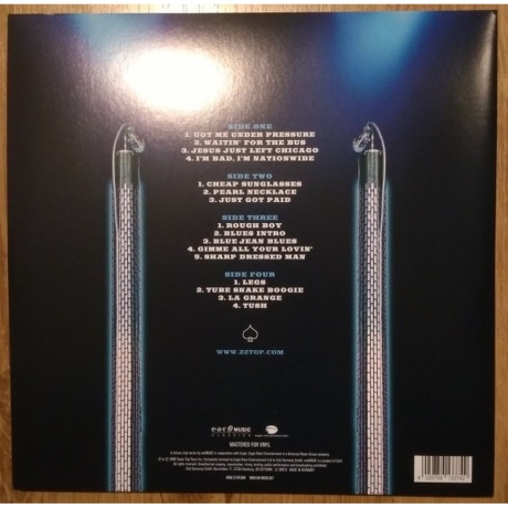 ZZ Top - Live From Texas (4029759133742) виниловая пластинка - фото 3