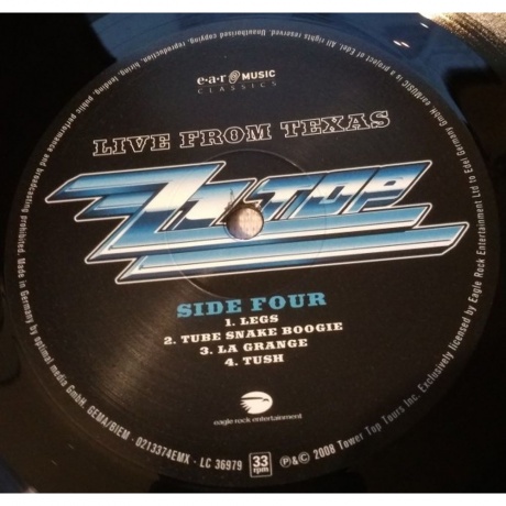 ZZ Top - Live From Texas (4029759133742) виниловая пластинка - фото 8