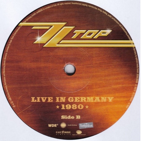 ZZ Top - Live In Germany (4029759138112) виниловая пластинка - фото 4