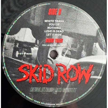 Skid Row - Revolutions Per Minute (4029759200000) виниловая пластинка - фото 6