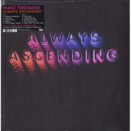 Franz Ferdinand - Always Ascending (coloured) (0887828040834) виниловая пластинка - фото 2