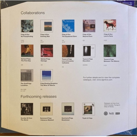 King Crimson - USA (coloured) (0633367796615) виниловая пластинка - фото 16