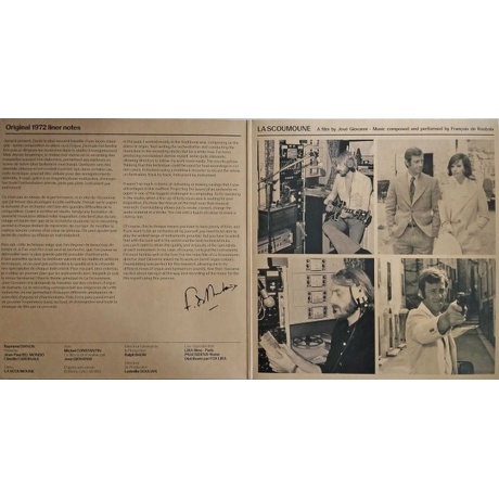 OST - La Scoumoune (Francois De Roubaix) (8024709278524) виниловая пластинка - фото 3