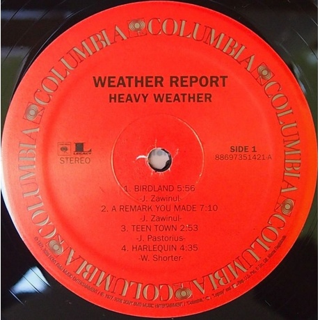 Weather Report - Heavy Weather (0886973514214) виниловая пластинка - фото 5