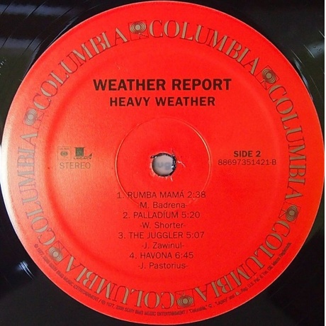 Weather Report - Heavy Weather (0886973514214) виниловая пластинка - фото 6