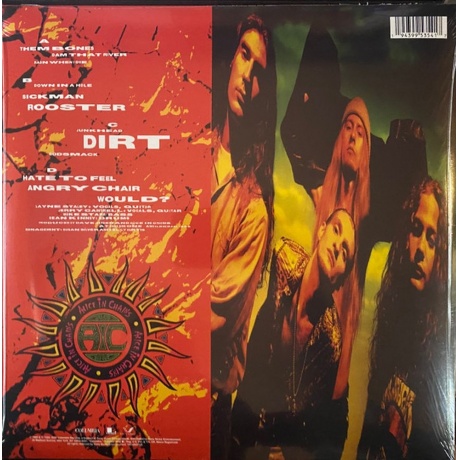 Alice In Chains - Dirt (0194399535417) виниловая пластинка - фото 2