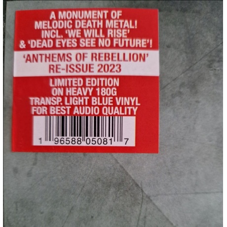 Arch Enemy - Anthems Of Rebellion (coloured) (0196588050817) виниловая пластинка - фото 9