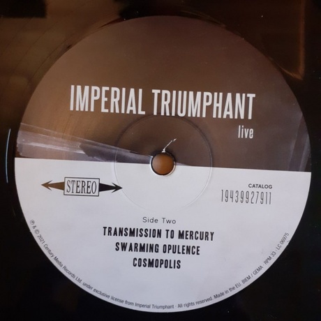 Imperial Triumphant - An Evening With (0194399279113) виниловая пластинка - фото 6