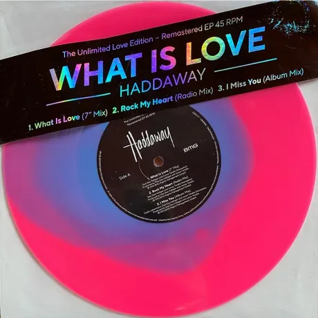 Haddaway - What Is Love (EP) (V10) (coloured) (4099964147490) ви...